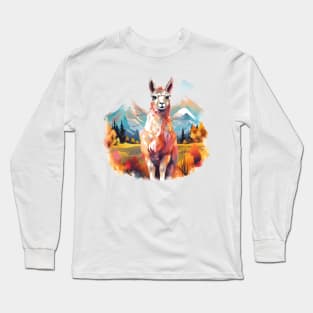 Lama Lover Long Sleeve T-Shirt